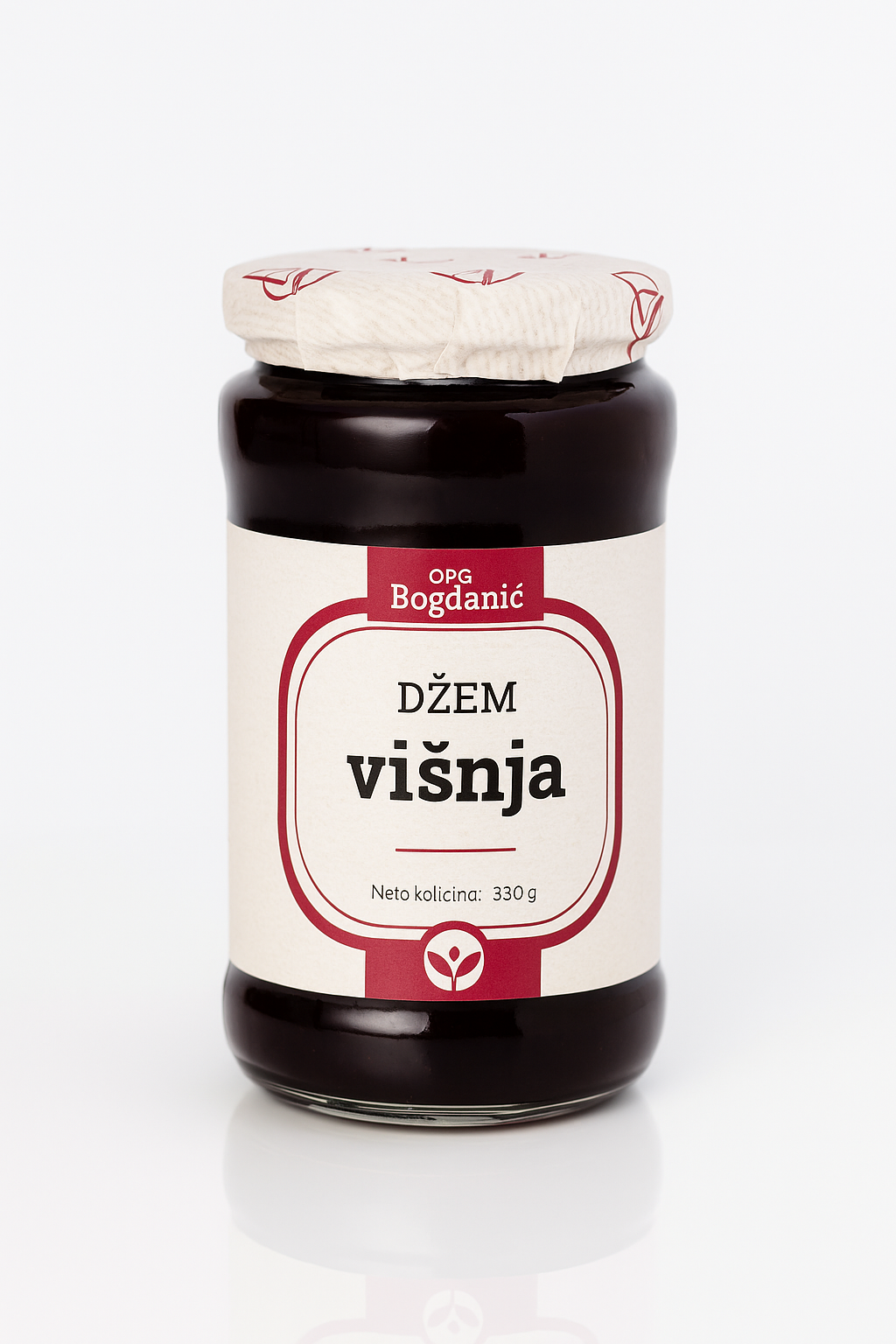 Pekmez džem od višnje 320g - OPG Bogdanić Helena