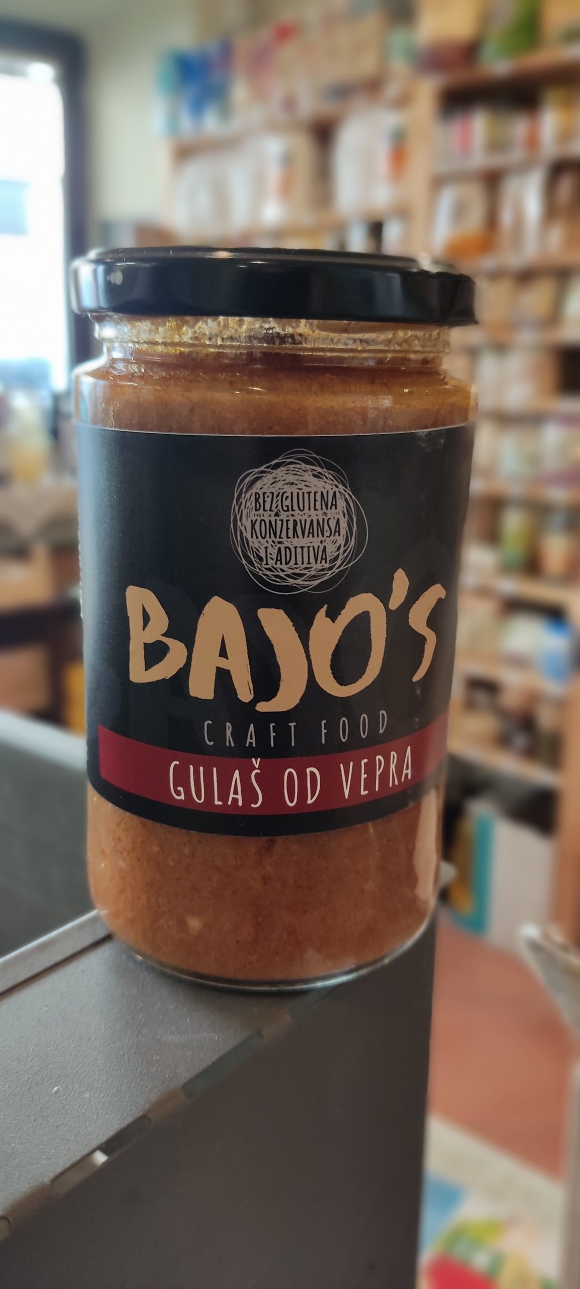 1 Bajo's gulaš od vepra, gotovo craft jelo 370g - Arca craft food