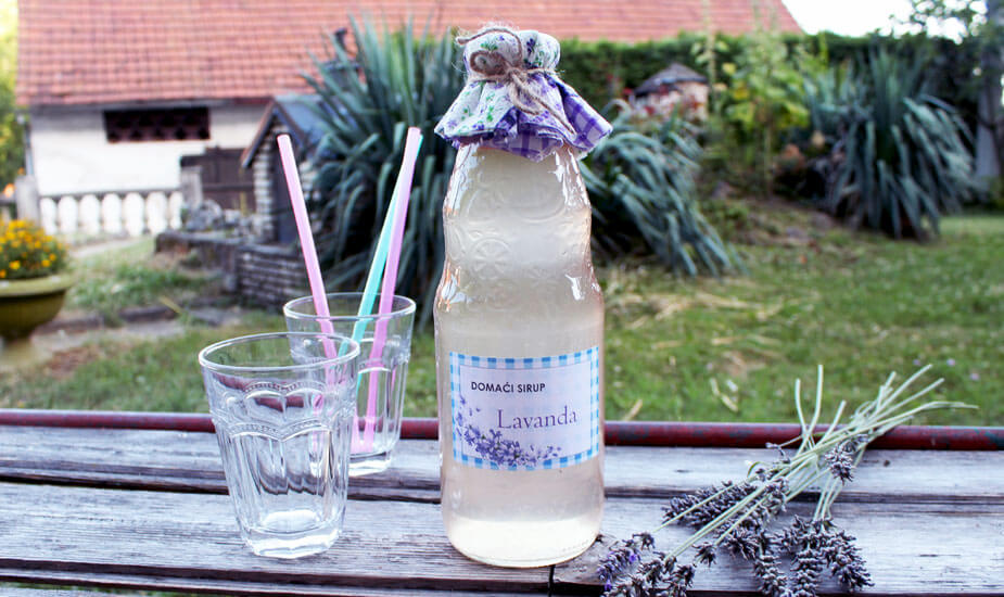 Domaći sirup od lavande 1L