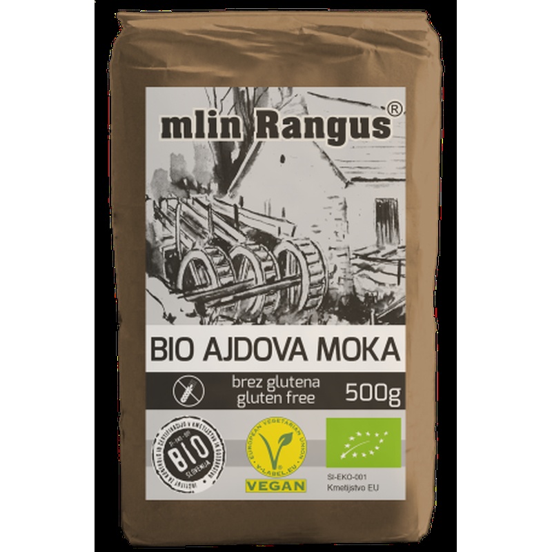 EKO brašno od heljde 2kg - Mlin Rangus