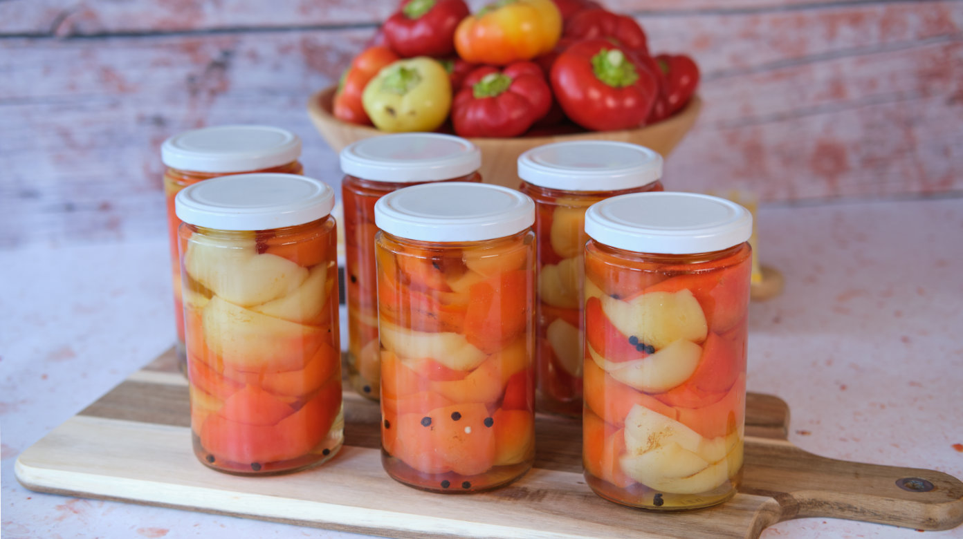 EKO kisela paprika rezana 720ml - OPG Novak