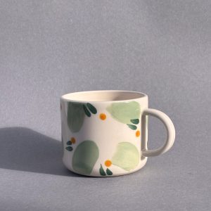 Keramička šalica za kavu ili čaj 250ml - mint - Sun spot