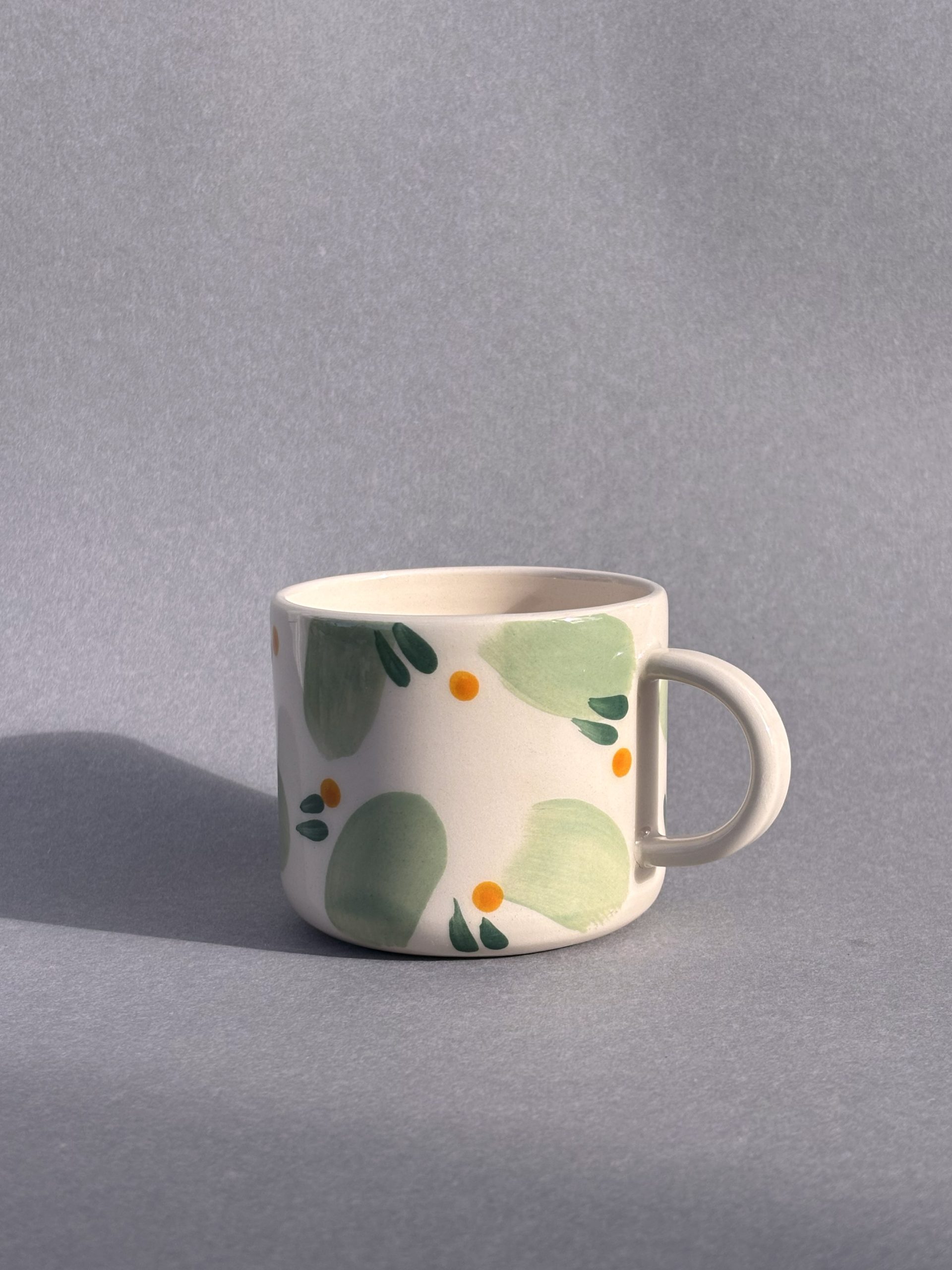 Keramička šalica za kavu ili čaj 250ml - mint - Sun spot