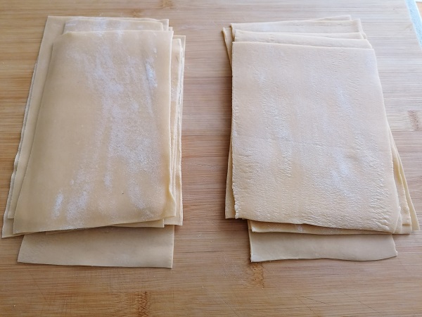 Domaće tijesto za lazanje vučeno 500g - Kasami