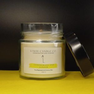 "Limunska trava i đumbir" proljetna kolekcija svijeća - istarski ručni rad 190g - Lukss Candle Co