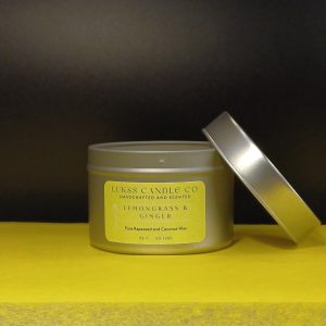 "Limunska trava i đumbir" proljetna kolekcija svijeća - istarski ručni rad 95g - Lukss Candle Co