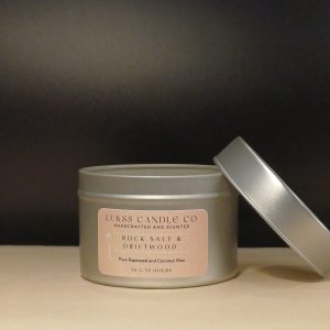 "Morska sol i naplavljeno drvo" proljetna kolekcija svijeća - istarski ručni rad 95g - Lukss Candle Co