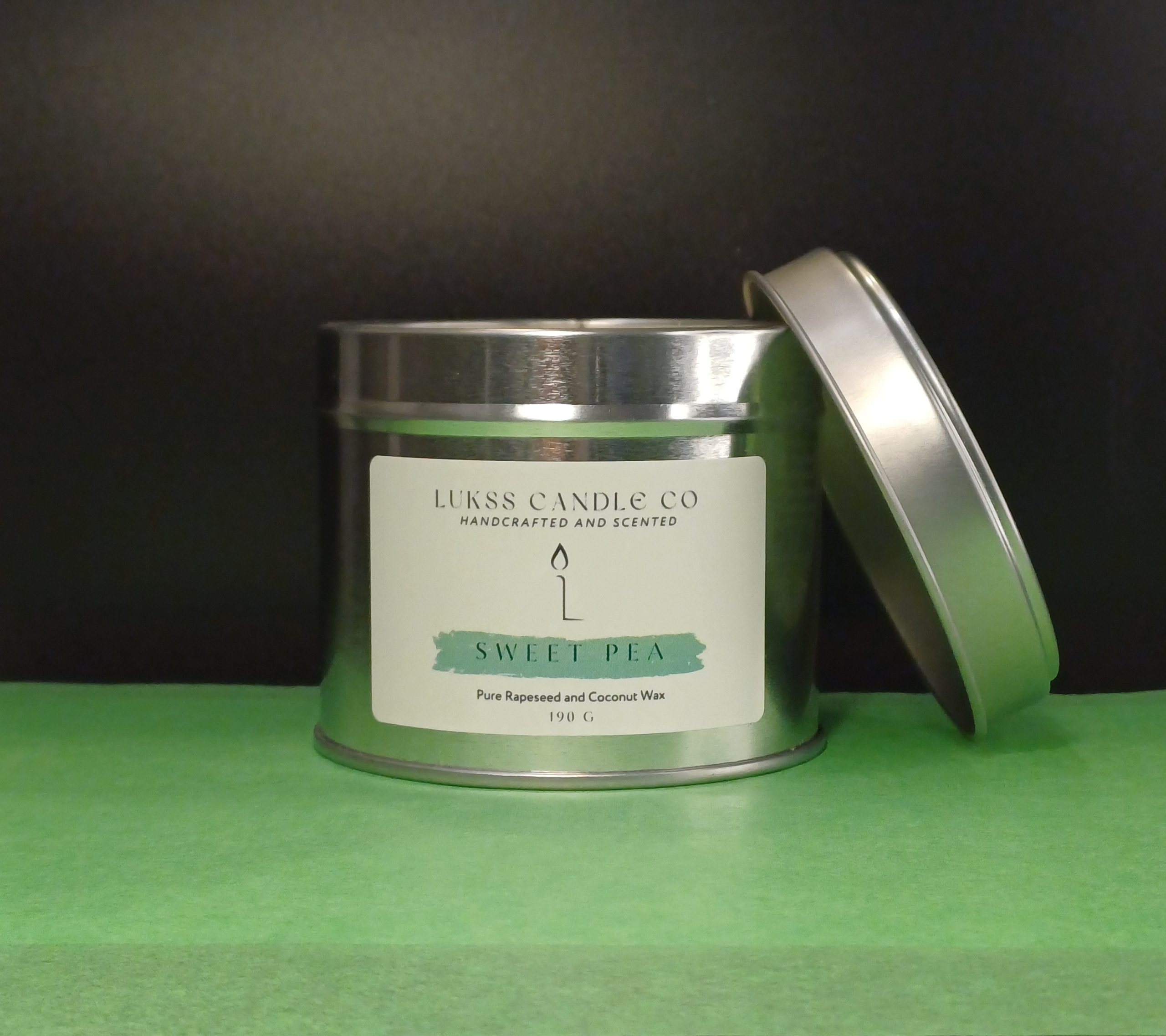 Sweet Pea proljetna kolekcija svijeća - istarski ručni rad 190g - Lukss Candle Co