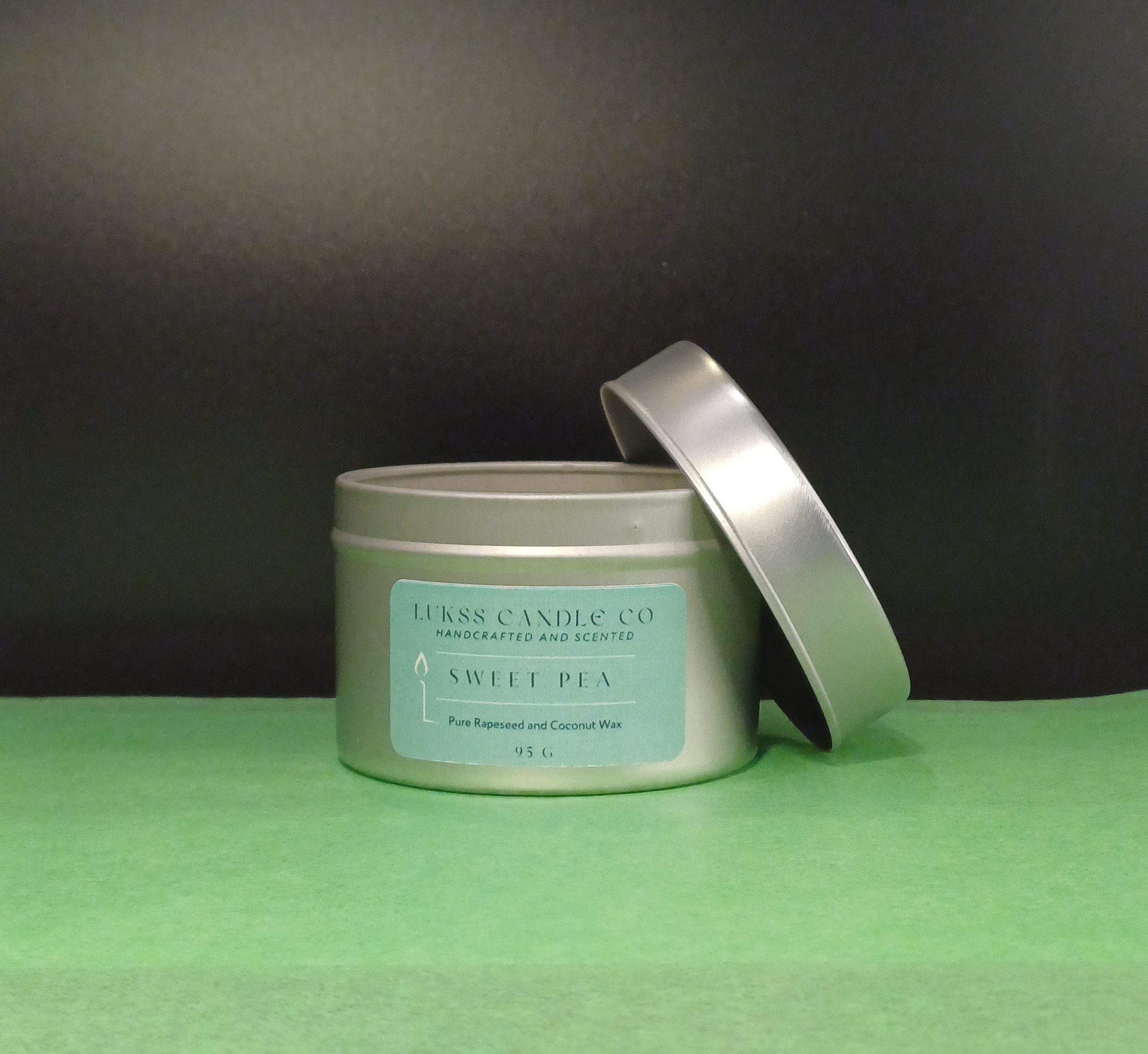 Sweet Pea proljetna kolekcija svijeća - istarski ručni rad 95g - Lukss Candle Co