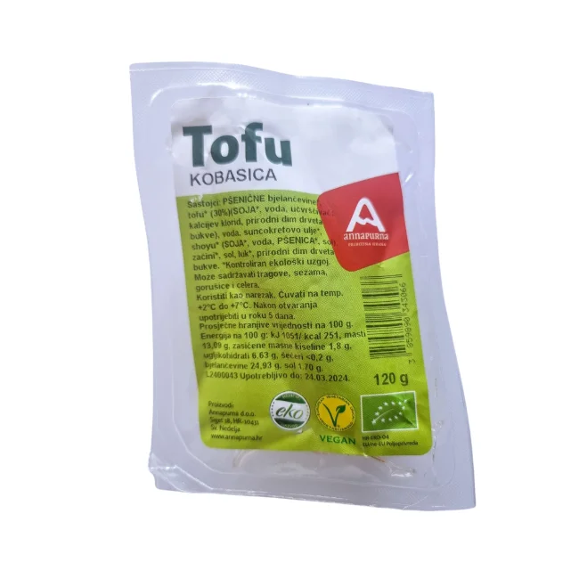 EKO tofu kobasica 120g - Annapurna