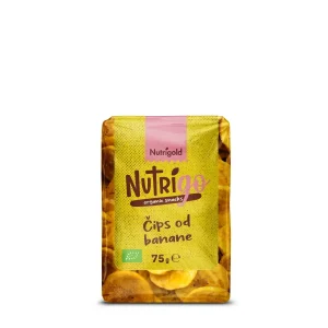 EKO čips od banana 75g - Nutrigold
